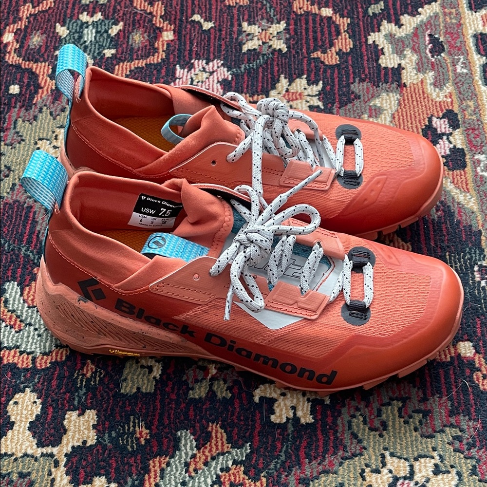 Black Diamond GoreTex Vibram Trail Running Shoes